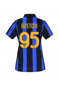 Inter Milan Alessandro Bastoni #95 Fotballdrakt Hjemme Klær Dame 2026-27 Korte ermer